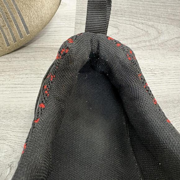 Strikeforce KR Flyer Bowling Shoes Men's 6.5 Black Red Mesh Athletic Style - Picture 9 of 13